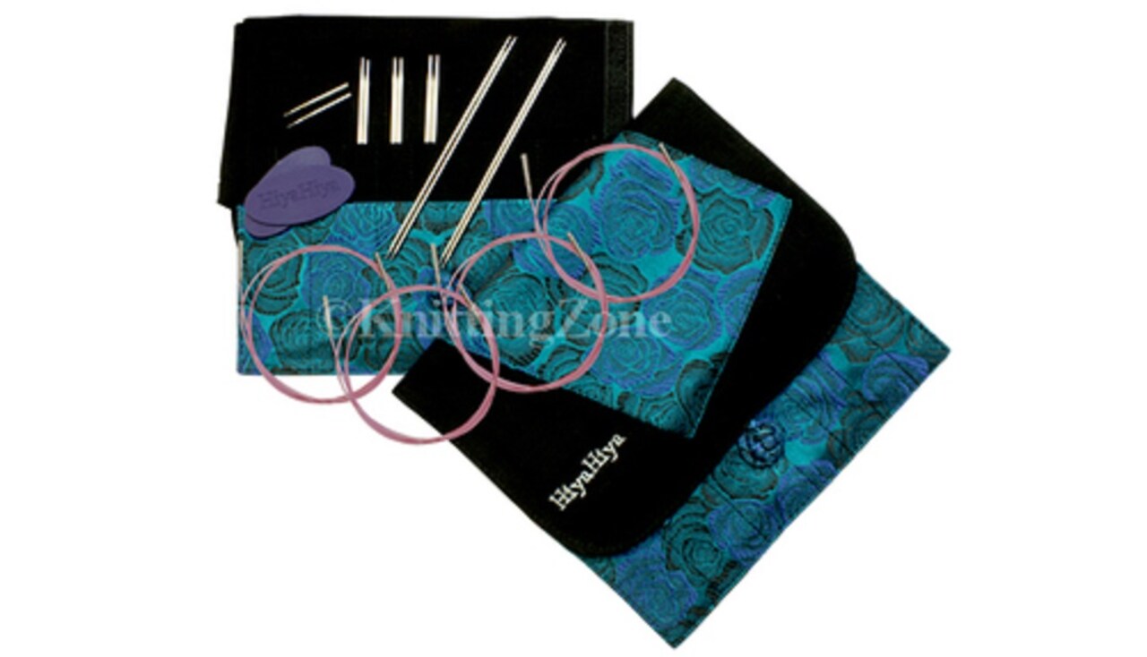 HiyaHiya SHARP Steel Interchangeable Circular Needles Sock Set